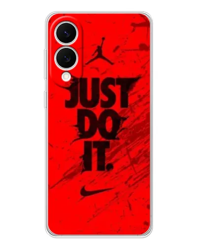 Чехол для Samsung Galaxy S25 Edge с картинкой «Nike Just Do It»