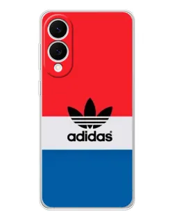 Чехол для Samsung Galaxy S25 Edge с картинкой «Ретро блоки Adidas»