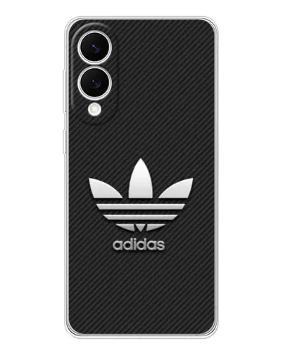 Чехол для Samsung Galaxy S25 Edge с картинкой «Adidas Карбоновая текстура» Чехол для Samsung Galaxy S25 Edge с картинкой «Adidas Карбоновая текстура»