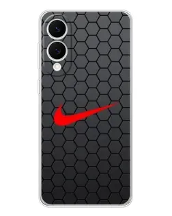 Чехол для Samsung Galaxy S25 Edge с картинкой «Nike — карбоновая сетка» Чехол для Samsung Galaxy S25 Edge с картинкой «Nike — карбоновая сетка»