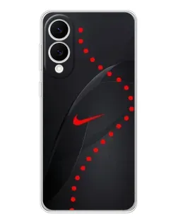 Чехол для Samsung Galaxy S25 Edge с картинкой «Абстрактный дизайн Nike»