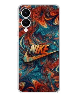Чехол для Samsung Galaxy S25 Edge с картинкой «Nike в абстракции»