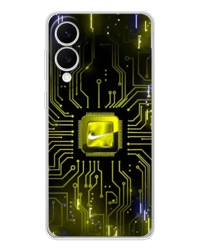 Чехол для Samsung Galaxy S25 Edge с картинкой «Nike — золотая искра» Чехол для Samsung Galaxy S25 Edge с картинкой «Nike — золотая искра»