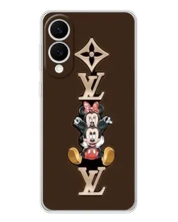 Чехол для Samsung Galaxy S25 Edge с картинкой «LV и Микки Маус»