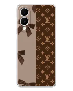 Чехол для Samsung Galaxy S25 Edge с картинкой «Louis Vuitton — банты»