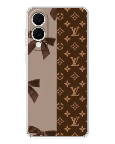 Чехол для Samsung Galaxy S25 Edge с картинкой «Louis Vuitton — банты»