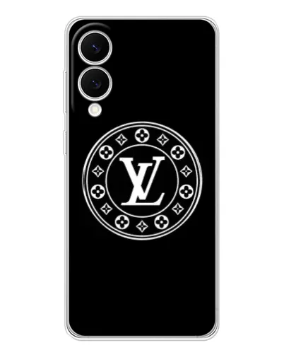 Чехол для Samsung Galaxy S25 Edge с картинкой «LV — печать стиля»