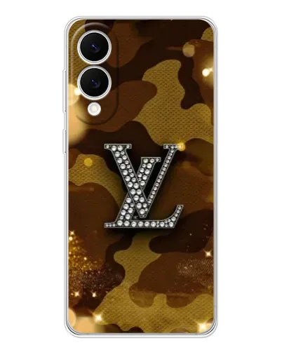 Чехол для Samsung Galaxy S25 Edge с картинкой «Камуфляжный Louis Vuitton»