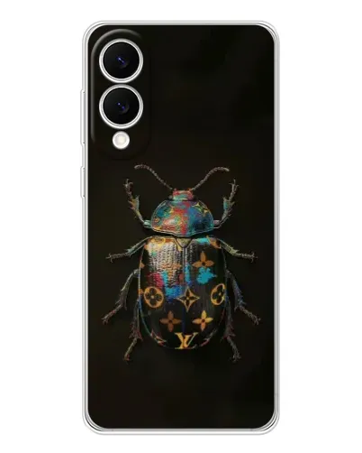 Чехол для Samsung Galaxy S25 Edge с картинкой «LV — мраморный принт»