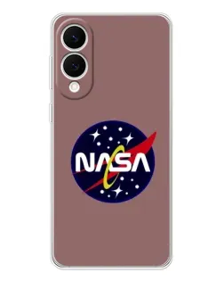 Чехол для Samsung Galaxy S25 Edge с картинкой «NASA — ретро космос»