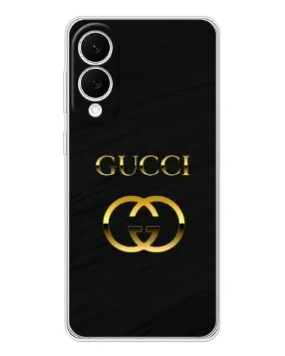Чехол для Samsung Galaxy S25 Edge с картинкой «Золотой логотип Gucci» Чехол для Samsung Galaxy S25 Edge с картинкой «Золотой логотип Gucci»