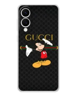 Чехол для Samsung Galaxy S25 Edge с картинкой «Микки Маус Gucci»