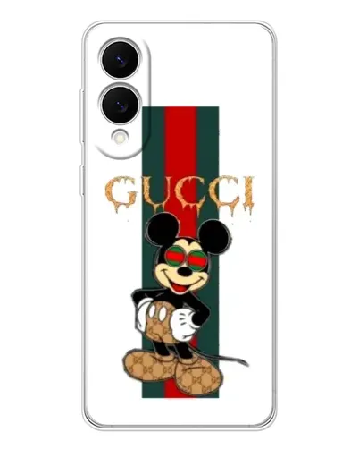 Чехол для Samsung Galaxy S25 Edge с картинкой «Микки Маус Gucci — полосы» Чехол для Samsung Galaxy S25 Edge с картинкой «Микки Маус Gucci — полосы»