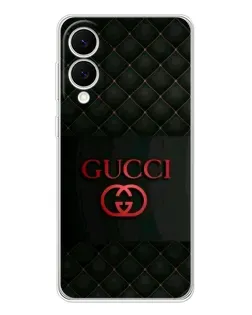 Чехол для Samsung Galaxy S25 Edge с картинкой «Gucci — стеганый черный»