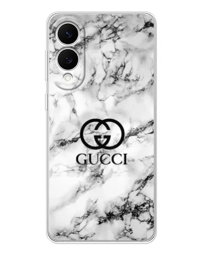Чехол для Samsung Galaxy S25 Edge с картинкой «Gucci — мраморный шик» Чехол для Samsung Galaxy S25 Edge с картинкой «Gucci — мраморный шик»