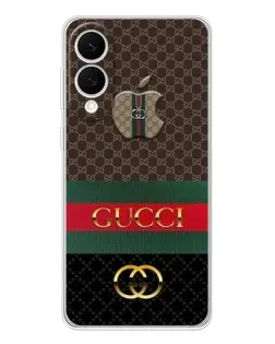 Чехол для Samsung Galaxy S25 Edge с картинкой «Gucci — брендированный десерт»