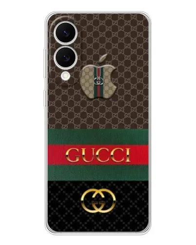 Чехол для Samsung Galaxy S25 Edge с картинкой «Gucci — брендированный десерт» Чехол для Samsung Galaxy S25 Edge с картинкой «Gucci — брендированный десерт»