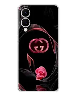 Чехол для Samsung Galaxy S25 Edge с картинкой «Gucci — неоновая роза»