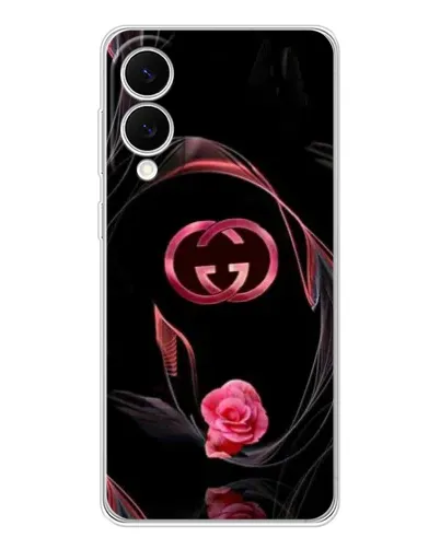 Чехол для Samsung Galaxy S25 Edge с картинкой «Gucci — неоновая роза» Чехол для Samsung Galaxy S25 Edge с картинкой «Gucci — неоновая роза»