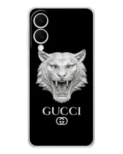 Чохол для Samsung Galaxy S25 Edge з картинкою «Gucci — срібний лев» Чохол для Samsung Galaxy S25 Edge з картинкою «Gucci — срібний лев»