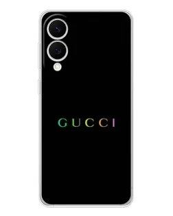 Чохол для Samsung Galaxy S25 Edge з картинкою «Gucci — неоновий мінімалізм» Чохол для Samsung Galaxy S25 Edge з картинкою «Gucci — неоновий мінімалізм»