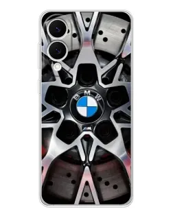 Чехол для Samsung Galaxy S25 Edge с картинкой «BMW — деталь диска»