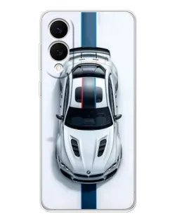 Чехол для Samsung Galaxy S25 Edge с картинкой «Вид сверху — BMW M»