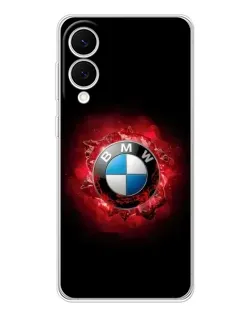 Чехол для Samsung Galaxy S25 Edge с картинкой «Логотип BMW — вспышка»