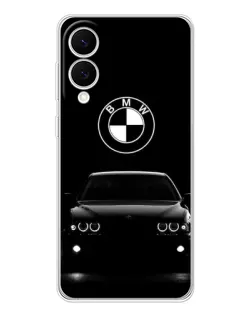 Чехол для Samsung Galaxy S25 Edge с картинкой «BMW — взгляд из темноты»