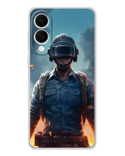 Чехол для Samsung Galaxy S25 Edge с картинкой «PUBG — реалистичный герой»