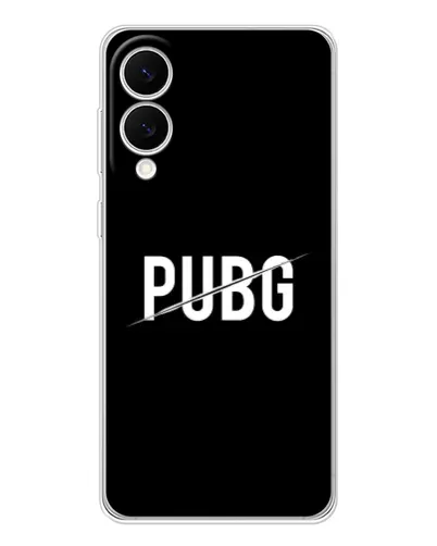 Чехол для Samsung Galaxy S25 Edge с картинкой «PUBG — белый логотип» Чехол для Samsung Galaxy S25 Edge с картинкой «PUBG — белый логотип»