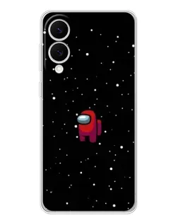 Чехол для Samsung Galaxy S25 Edge с картинкой «Красный Among Us»