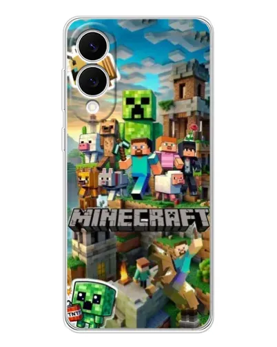 Чехол для Samsung Galaxy S25 Edge с картинкой «Замок Minecraft» Чехол для Samsung Galaxy S25 Edge с картинкой «Замок Minecraft»