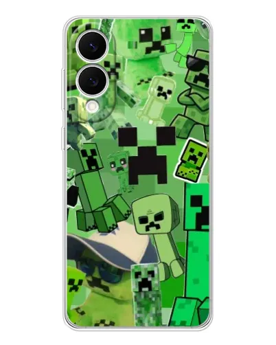 Чехол для Samsung Galaxy S25 Edge с картинкой «Криперы Minecraft» Чехол для Samsung Galaxy S25 Edge с картинкой «Криперы Minecraft»