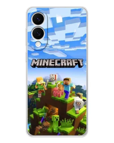 Чехол для Samsung Galaxy S25 Edge с картинкой «Minecraft классический мир» Чехол для Samsung Galaxy S25 Edge с картинкой «Minecraft классический мир»