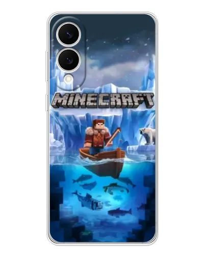 Чехол для Samsung Galaxy S25 Edge с картинкой «Minecraft ледяной мир» Чехол для Samsung Galaxy S25 Edge с картинкой «Minecraft ледяной мир»