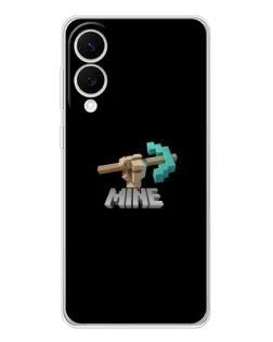 Чехол для Samsung Galaxy S25 Edge с картинкой «Алмазная кирка»