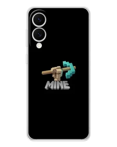 Чехол для Samsung Galaxy S25 Edge с картинкой «Алмазная кирка» Чехол для Samsung Galaxy S25 Edge с картинкой «Алмазная кирка»