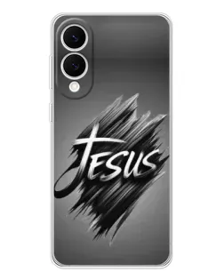 Чехол для Samsung Galaxy S25 Edge с картинкой «Надпись Jesus Graffiti»