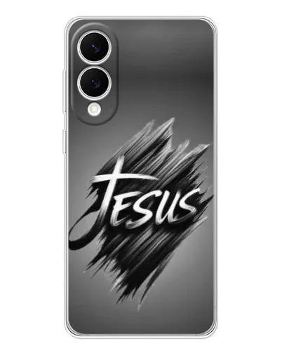 Чехол для Samsung Galaxy S25 Edge с картинкой «Надпись Jesus Graffiti»