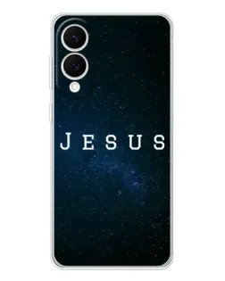 Чехол для Samsung Galaxy S25 Edge с картинкой «Звездное небо Jesus»
