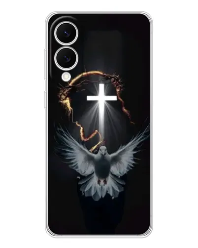 Чехол для Samsung Galaxy S25 Edge с картинкой «Голубь и Свет»