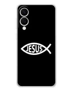 Чехол для Samsung Galaxy S25 Edge с картинкой «Классический Jesus»