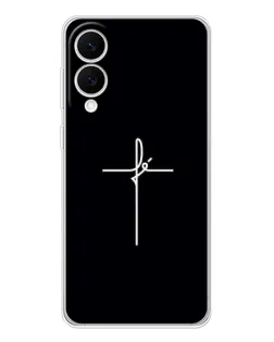 Чехол для Samsung Galaxy S25 Edge с картинкой «Тонкий крест»