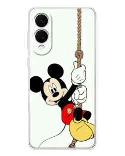Чехол для Samsung Galaxy S25 Edge с картинкой «Mickey на канате»
