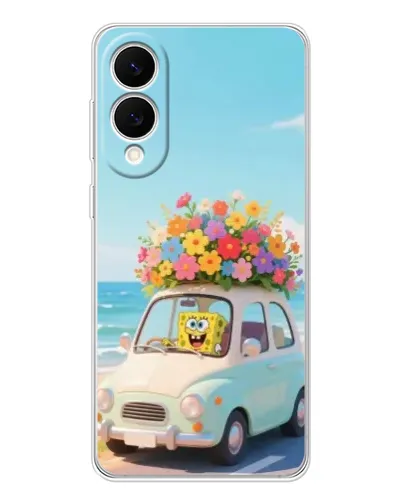 Чехол для Samsung Galaxy S25 Edge с картинкой «Автомобильное путешествие»