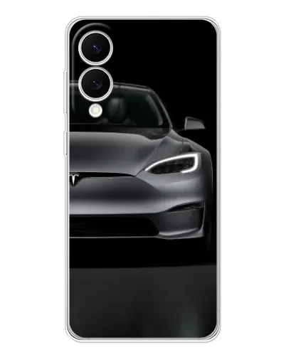 Чехол для Samsung Galaxy S25 Edge с картинкой «Tesla Model S Look»