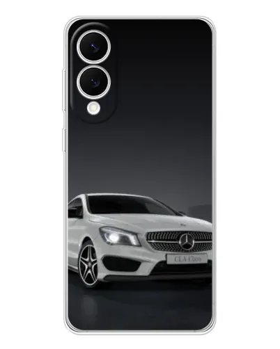 Чехол для Samsung Galaxy S25 Edge с картинкой «Mercedes AMG GT Silver»