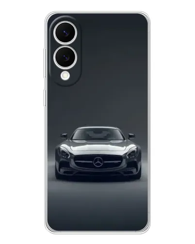Чехол для Samsung Galaxy S25 Edge с картинкой «Mercedes на черном»