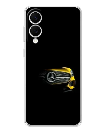 Чехол для Samsung Galaxy S25 Edge с картинкой «Mercedes — ретро стиль»